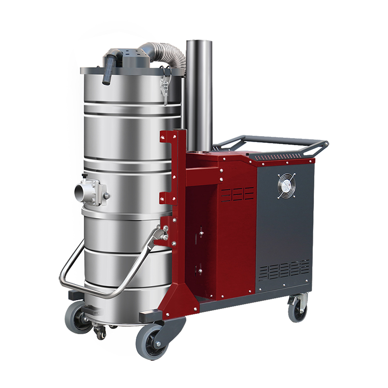 盐城坦洁380V 双桶手动反吹工业吸尘器X8系列