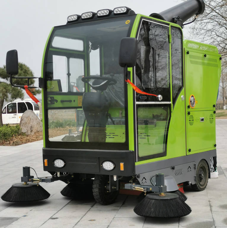 盐城道路清洁广泛应用电动环卫清扫车