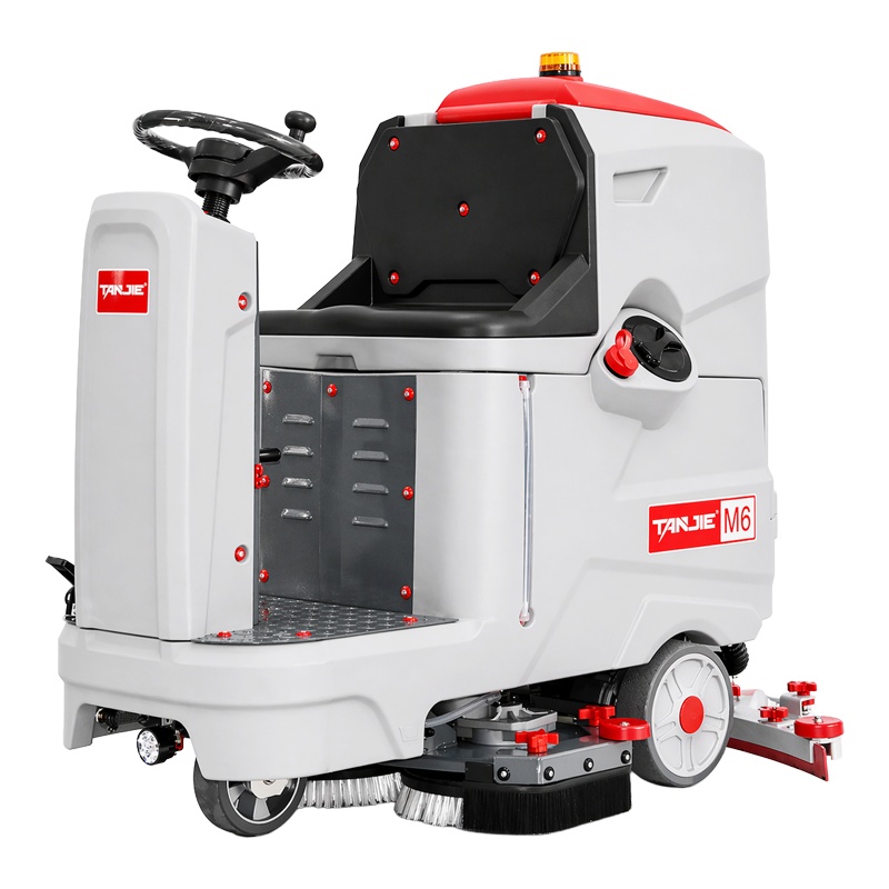 盐城坦洁驾驶式洗地机M6【双刷】